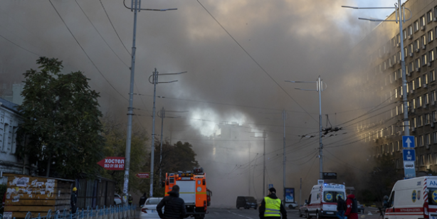 Foto - İHA’lar Kiev’i vurdu!