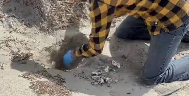 Foto - Uzmanlar, o ilçede 9 gündür haldır haldır çalışıyor! Sebebi şoke etti! İhbar üzerine gitmişlerdi
