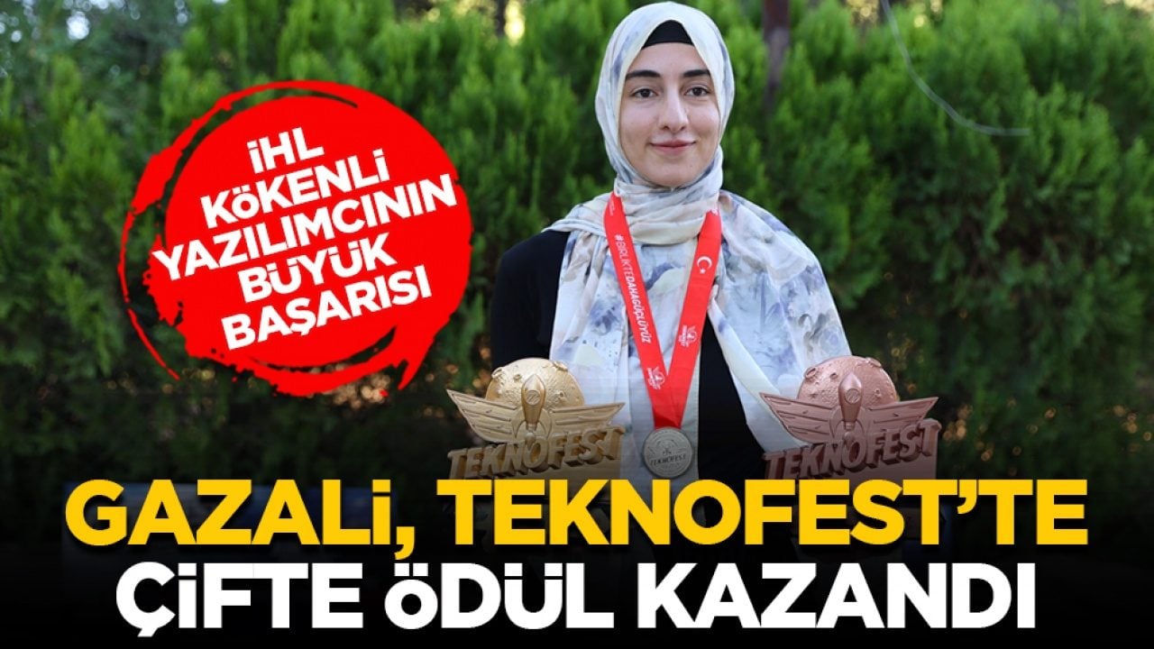 İHL kökenli yazılımcının büyük başarısı: Gazali, TEKNOFEST’te çifte ödül kazandı