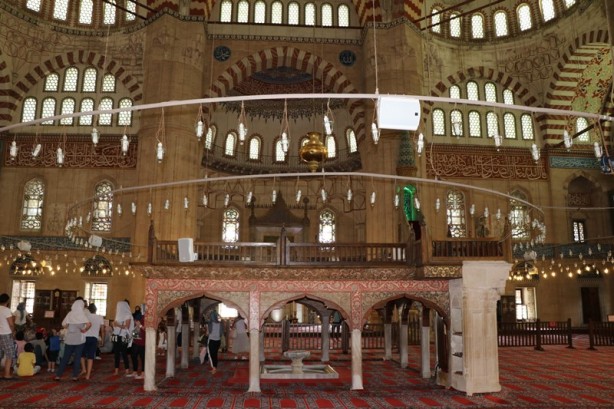 Foto - İhtişamıyla kendine hayran bırakıyor: Selimiye Camii