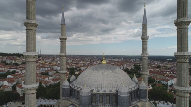 Foto - İhtişamıyla kendine hayran bırakıyor: Selimiye Camii