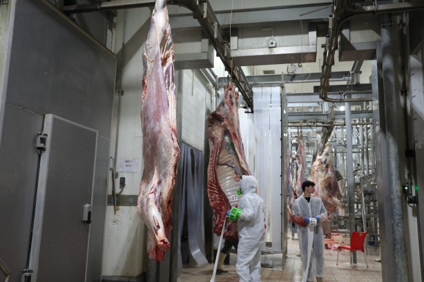 Foto - İhtiyaç sahibi aileler için kurbanlıkların kesimine başlandı