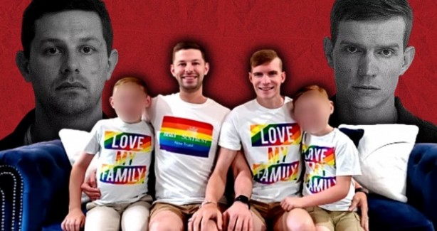 İki çocuğu evlatlık alıp yıllarca tecavüz ettiler! LGBT sapkınlarının mide bulandıran hikayesi