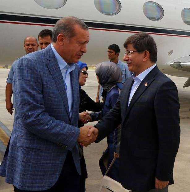 Foto - İki dava arkadaşı Erdoğan ve Davutoğlu