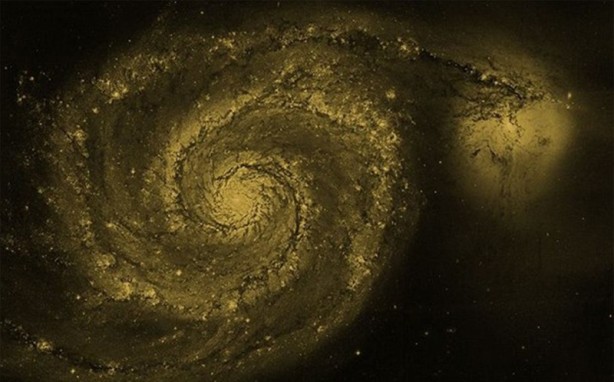 Foto - İki galaksinin birleşme anı kaydedildi