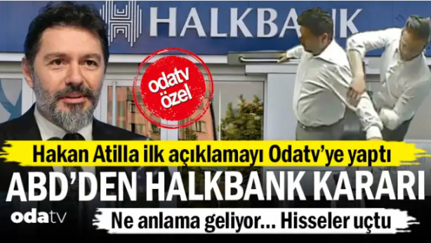 Foto - İki günde bir "Halkbank 10 milyar dolar ceza alacak" haberi yapan Odatv'den U dönüşü! 