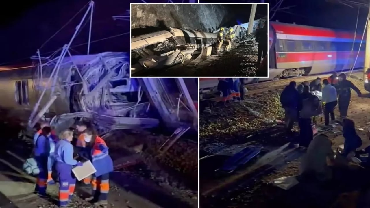 İki hızlı tren raydan çıktı! Katliam gibi kazada ölü sayısı korkunç boyutlarda