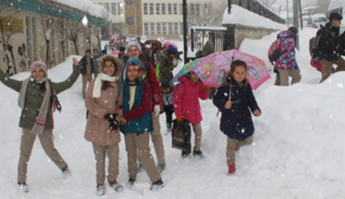 Foto - İki ilde okullara kar tatili: Valiliklerden peş peşe açıklama geldi