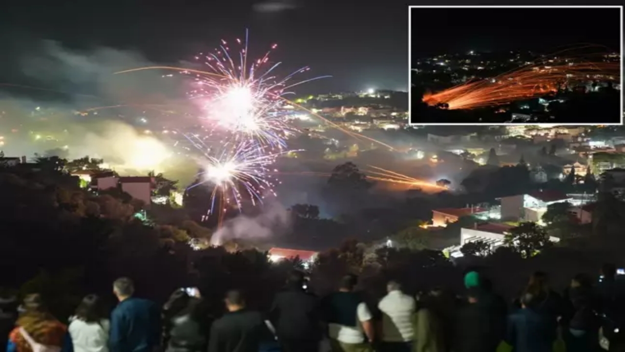 İki rakip cemaat savaşa tutuştu! Yapıların çevresi tel örgülerle kapatıldı, itfaiye ekipleri yangın riskine karşı bölgede tedbir amaçlı konuşlandırıldı