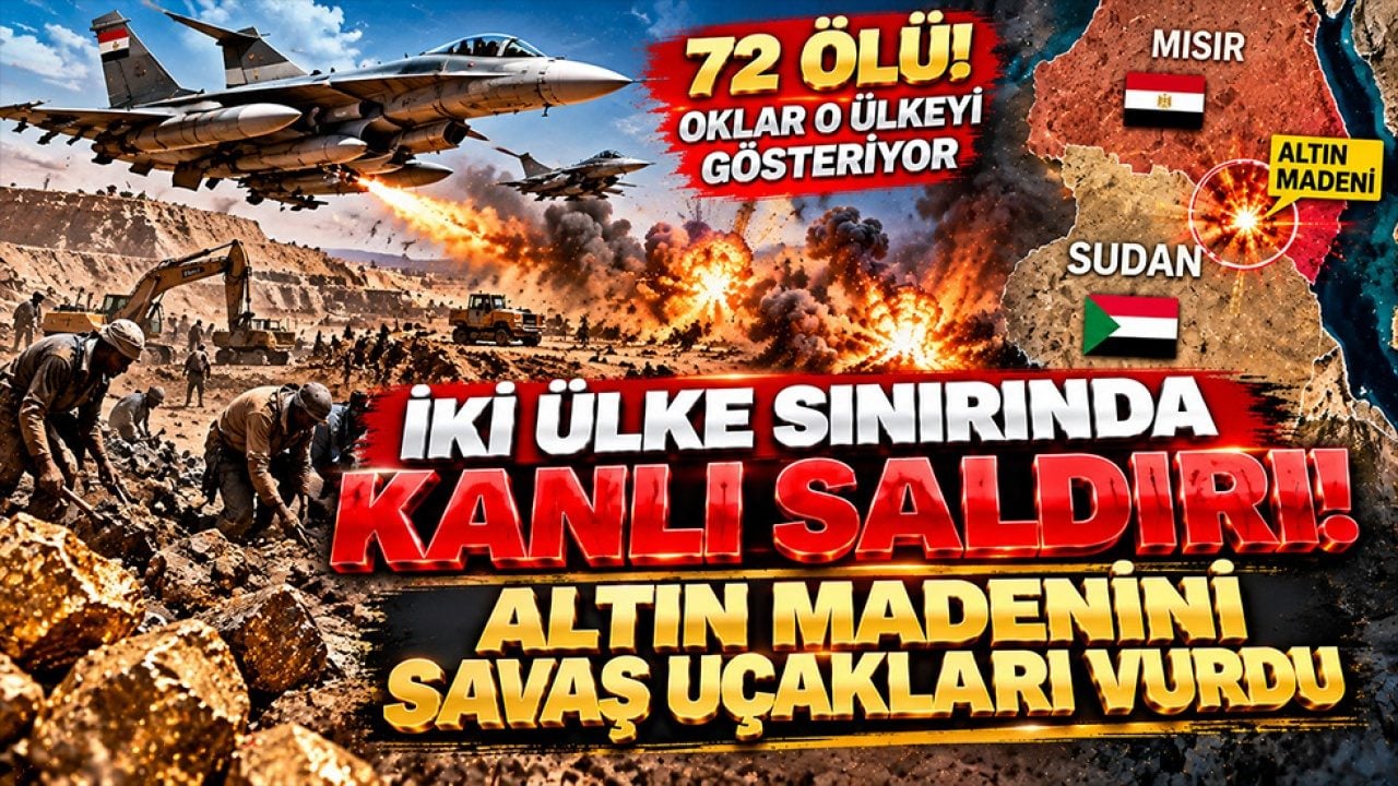 İki ülke sınırındaki altın madenine hava saldırısı! 72 kişi öldü: Mısır'ı suçladılar