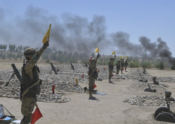 Foto - İki ülkeden Afganistan sınırında ortak askeri tatbikat