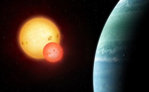 Foto - İki yıldızlı devasa gezegen keşfedildi