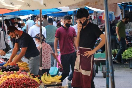 Foto - İkinci dalga paniği yaşanan kentte tedirgin eden görüntüler