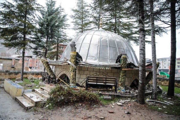 Foto - İkinci depremin merkez üssünde 19 cami hasar gördü