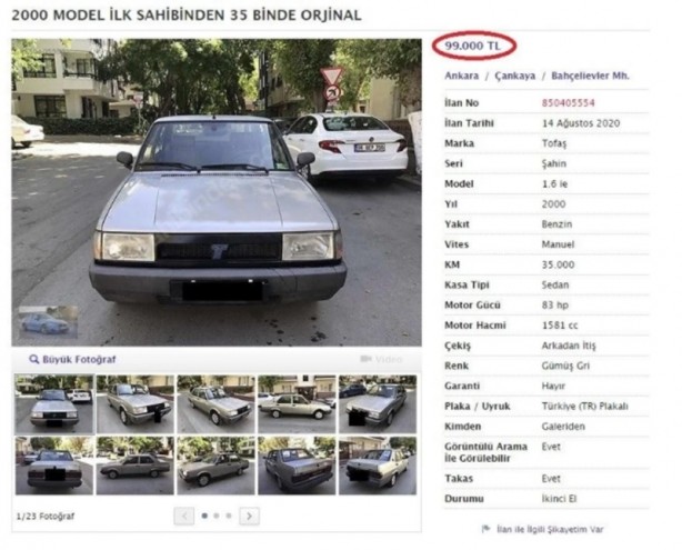 Foto - İkinci el araba fiyatları çıldırdı! Bunları gören şaştı kaldı