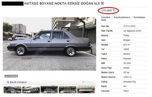 Foto - İkinci el araba fiyatları çıldırdı! Bunları gören şaştı kaldı