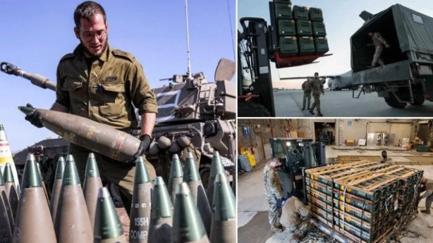 Foto - İkiyüzlü ABD! İsrail'e hem bombalama diyor hem de bomba veriyor