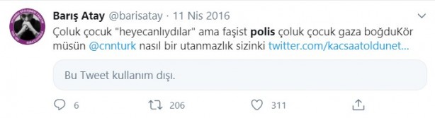 Foto - İkiyüzlülüğün fotoğrafı: Dayak yiyen Barış Atay, 'katil' dediği polise sığındı!