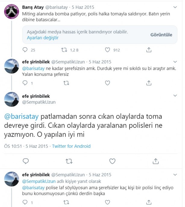 Foto - İkiyüzlülüğün fotoğrafı: Dayak yiyen Barış Atay, 'katil' dediği polise sığındı!