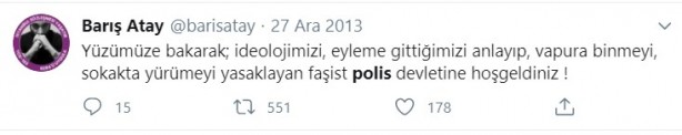 Foto - İkiyüzlülüğün fotoğrafı: Dayak yiyen Barış Atay, 'katil' dediği polise sığındı!