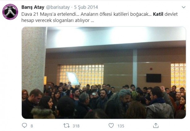 Foto - İkiyüzlülüğün fotoğrafı: Dayak yiyen Barış Atay, 'katil' dediği polise sığındı!