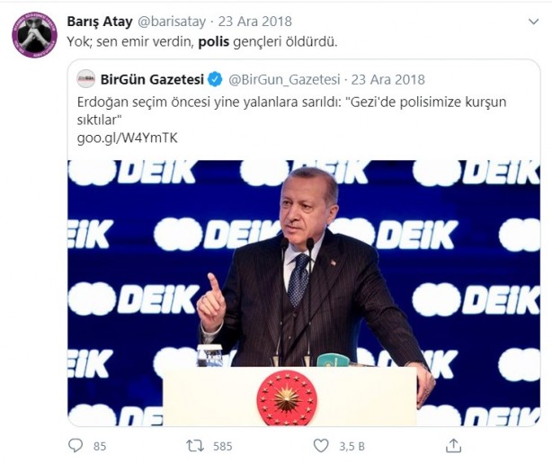 Foto - İkiyüzlülüğün fotoğrafı: Dayak yiyen Barış Atay, 'katil' dediği polise sığındı!