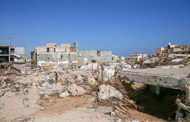 Foto - İklim değişikliği... Libya'da korkunç sel felaketi: 50 kat daha olası hale getirdi!