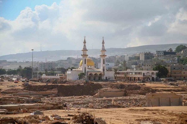 Foto - İklim değişikliği... Libya'da korkunç sel felaketi: 50 kat daha olası hale getirdi!