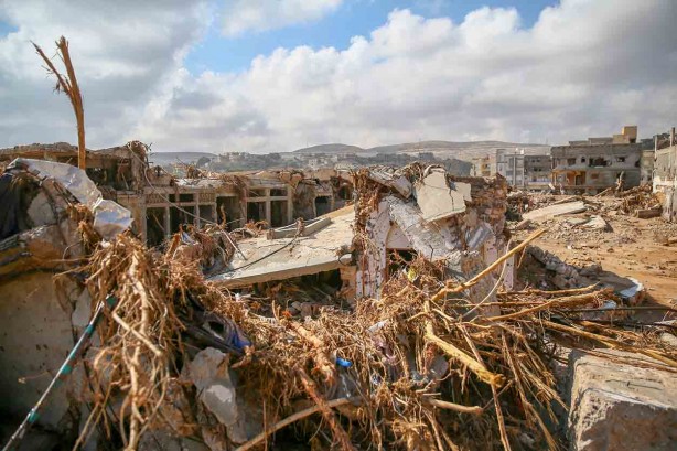 Foto - İklim değişikliği... Libya'da korkunç sel felaketi: 50 kat daha olası hale getirdi!
