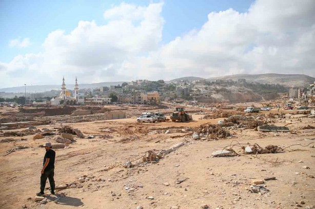 Foto - İklim değişikliği... Libya'da korkunç sel felaketi: 50 kat daha olası hale getirdi!