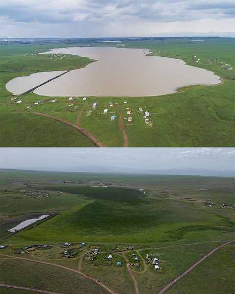 Foto - İklim krizinin en net örneği: Mışko Gölü