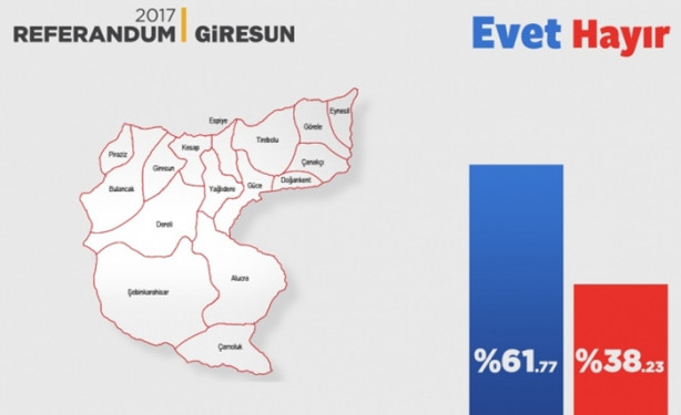 Foto - İl il referandum sonuçları