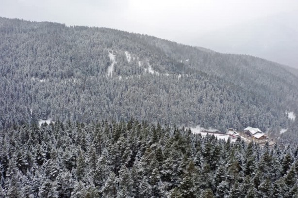 Foto - Ilgaz Dağı nisan ayında beyaza büründü