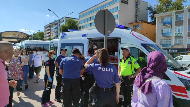 Foto - İlginç anlar! Önce intihara kalkıştı ardından ambulanstan kaçtı