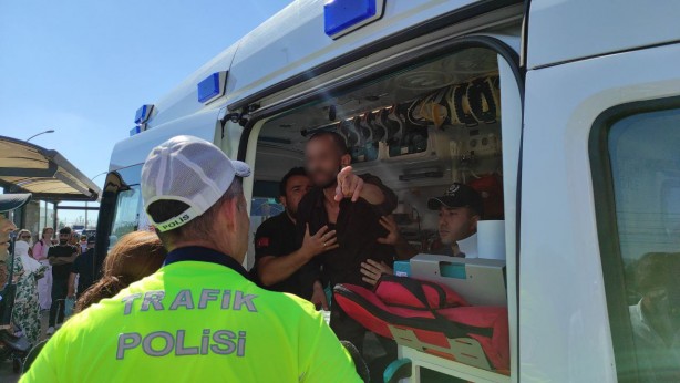 İlginç anlar! Önce intihara kalkıştı ardından ambulanstan kaçtı