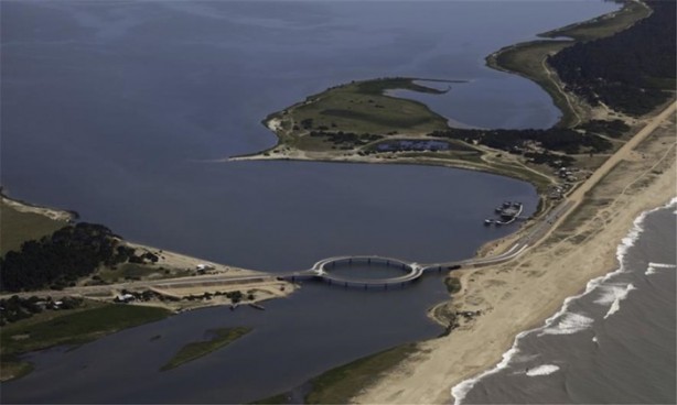 İlginç köprü tasarımı dikkatleri üzerine çekiyor