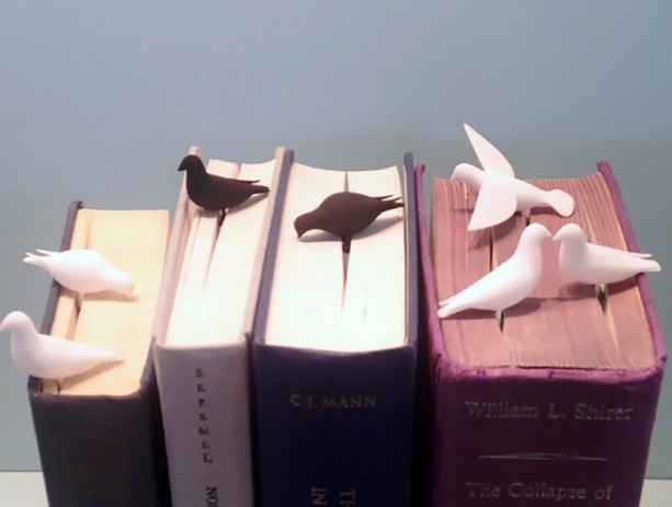 Foto - İlginç tasarımlı kitap ayraçları