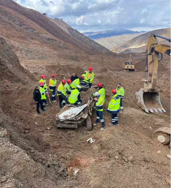 Foto - İliç faciası sonrası başlatılan arama kurtarma operasyonunda önemli gelişme