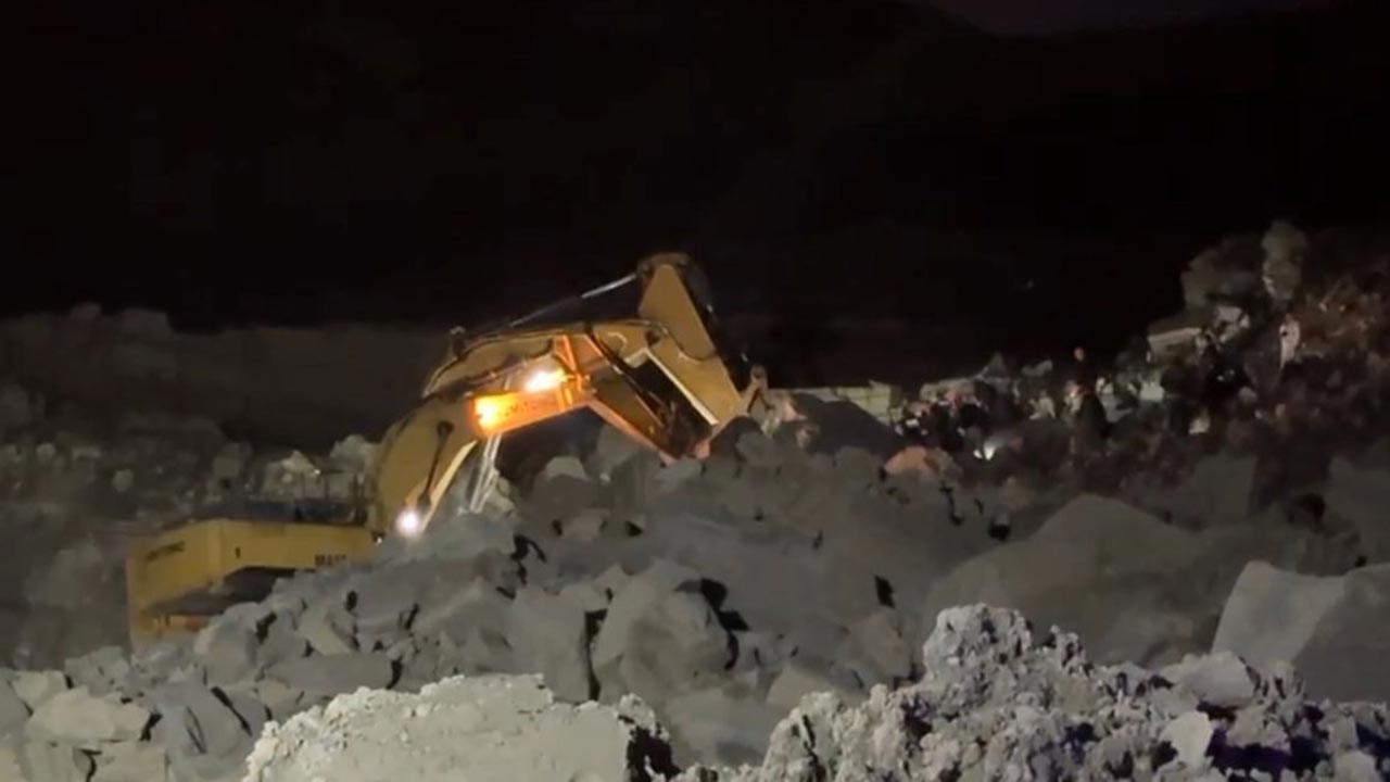 Foto - İlk görüntüler geldi! Bursa'da maden ocağı çökmüştü