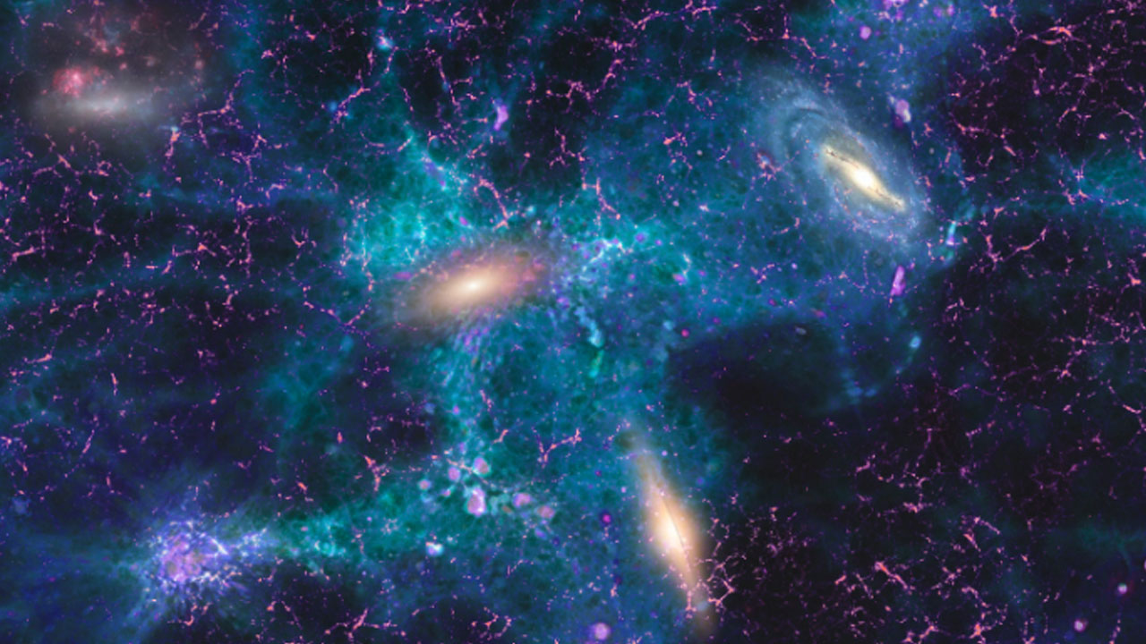 Foto - İlk kez bu kadar net görüntülendi! Evrenin derinliklerinde kozmik düello