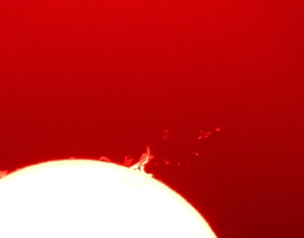 Foto - İlk kez görülüyor! Devasa büyüklükte güneş patlaması