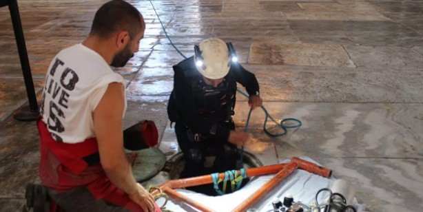 Foto - İlk kez görüntülendi! İşte Ayasofya'nın keşfedilmemiş yapıları...
