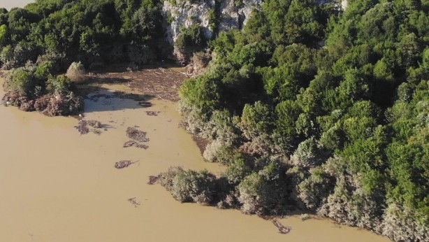 Foto - İlk kez oluyor! Hasanlar Barajında tarihi görüntü