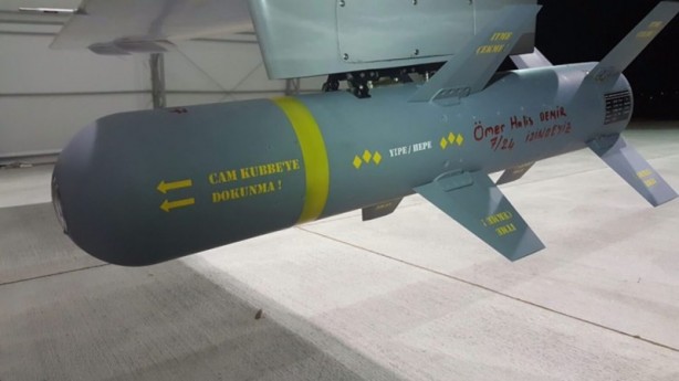 Foto - Milli İHA Bayraktar'ın roketinde anlamlı not