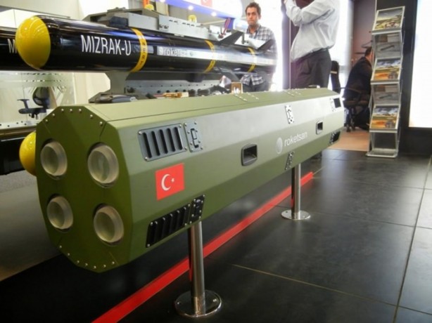 Foto - İlk yerli tasarım tanksavar füzesi 'UMTAS'