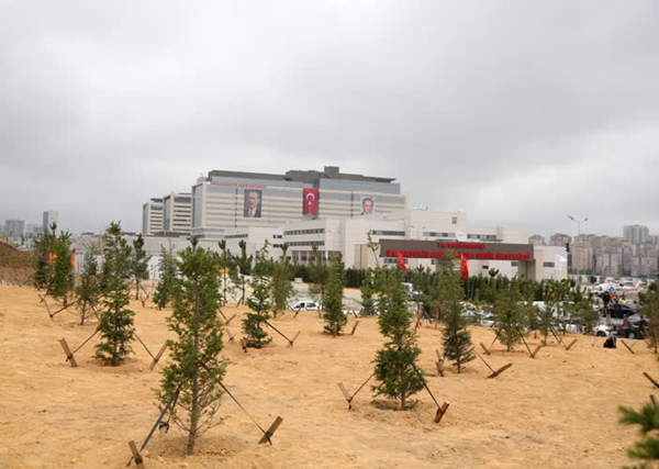Foto - İmamoğlu bütçeyi bahane edip yapmamıştı: Dev hastanenin yolları tamamlandı