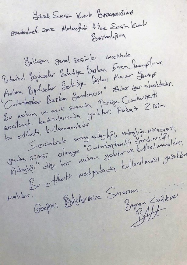 Foto - İmamoğlu ve Yavaş için YSK'ya başvuru yapıldı! "Buna hakları yok"