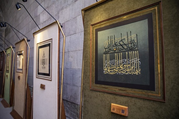 Foto - 'İman Ayetleri Hat Sergisi' açıldı