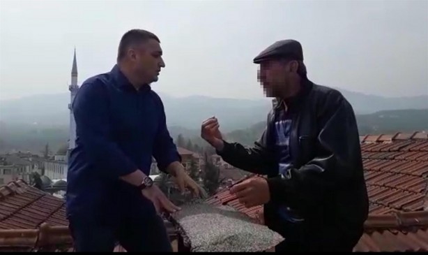 Foto - İmzaya gitmedi, tutuklamayı duyunca çatıya çıktı