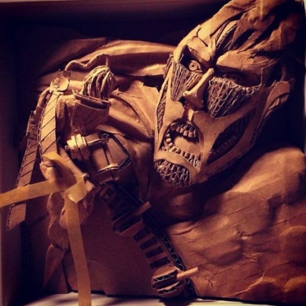 Foto - İnanamayacaksınız ama kartondan yapıldı!